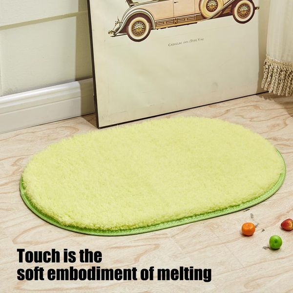 

carpets sr 50*80cm solid color soft rug plush fabric floor carpet balcony for livingroom rugs bedroom door mat baths toilet mats