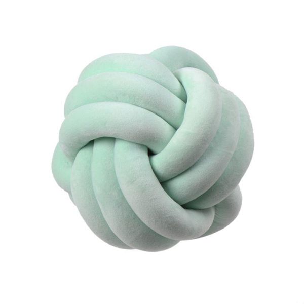 

cushion/decorative pillow home bedding knot ball soft short plush stuffed cushion gift pillows for guest