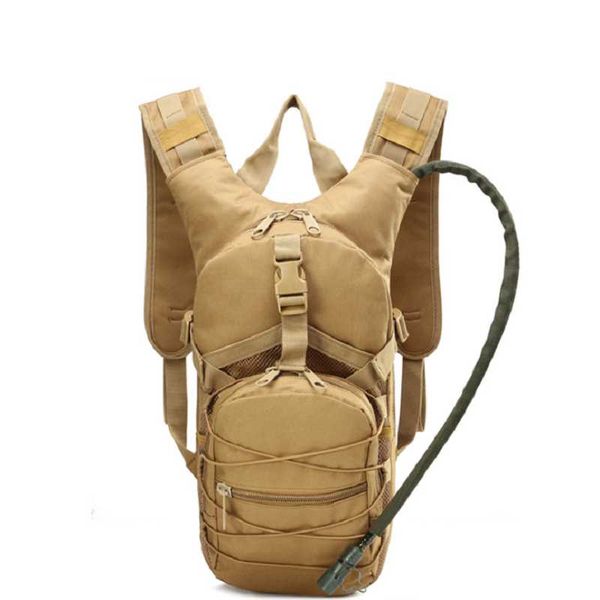

outdoor bags oxford sports backpack double shoulder tactical water bag camouflage
