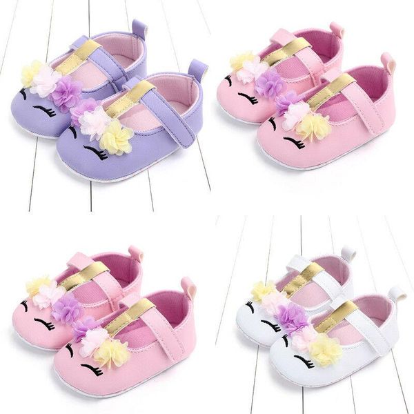 

first walkers infant born baby girls shoes all seasons soft pu leather crib adorable walking flat 0-18months