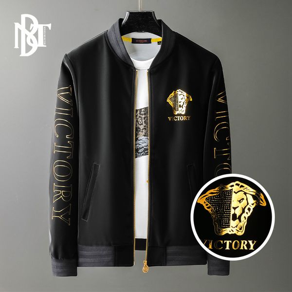 

autumn brand embroidered coat 2021 new diamond sportswear men's casual et, Black;brown