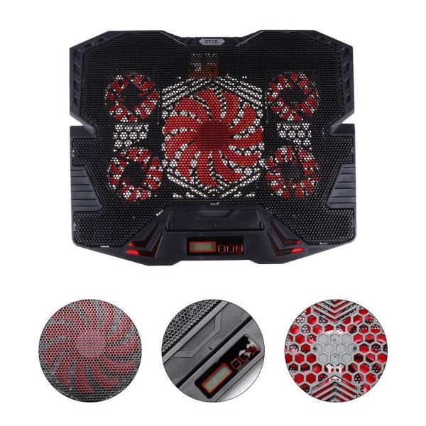 

fans lapcooling pad usb adjustable gaming cooler stand pads