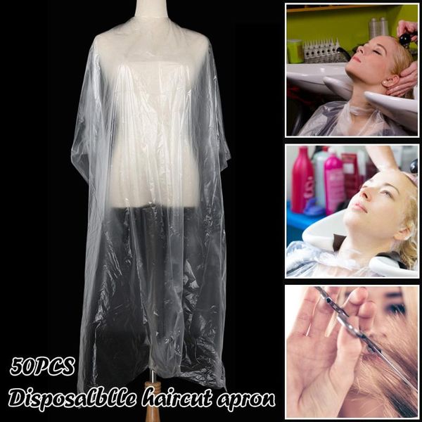 

disposable waterproof hair salon capes washing pads shampoo cape barber aprons