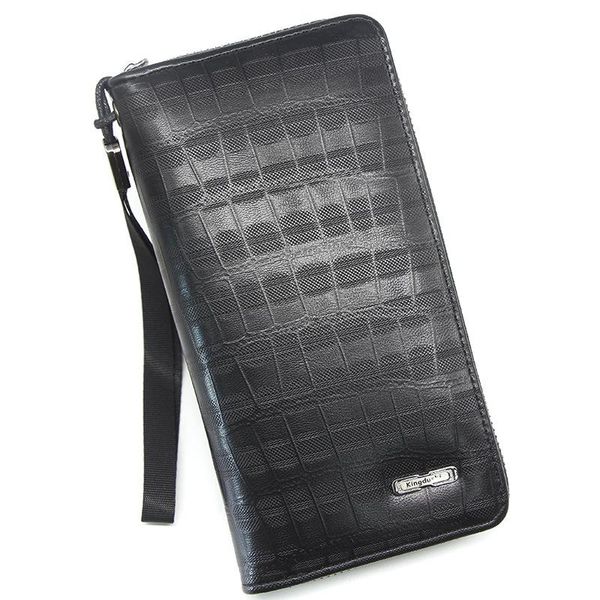 

wallets men's wallet long european and american style pu large capacity clutch bag casual simple business, Red;black