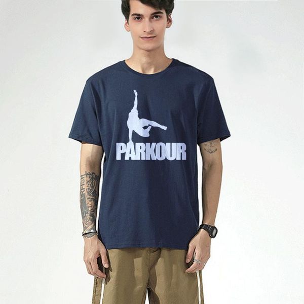 

men's t-shirts summer parkour cotton t shirt short sleeve t-shirt casual o-neck tshirt men clothing brand tees plus size, White;black