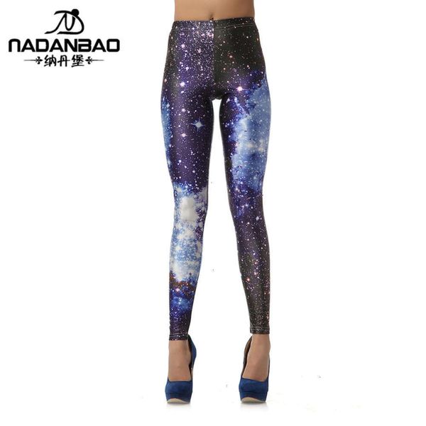

milk women's leggings black star sky galaxy blue korea east gate wear kdk1011