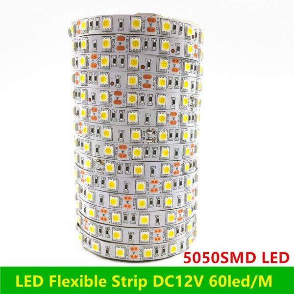 

300m/lot led strip smd non waterproof dc12v flexible light 60led/m ,warm white blue green red yellow rgb pink purple strips