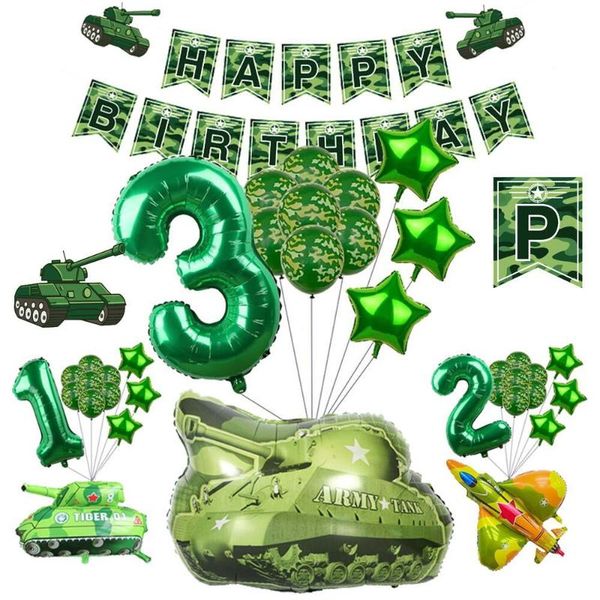 

camo party tableware paper plates cups napkins military birthday supplie banner camouflage latex ballons army cake er decoration
