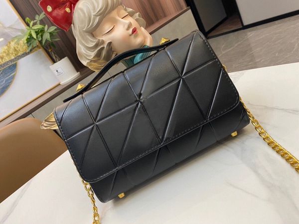 

women 2021 summer must-have shoulder bags luxury designer handbags ladies diamond lattice crossbody handbag purse coins card holders wallet