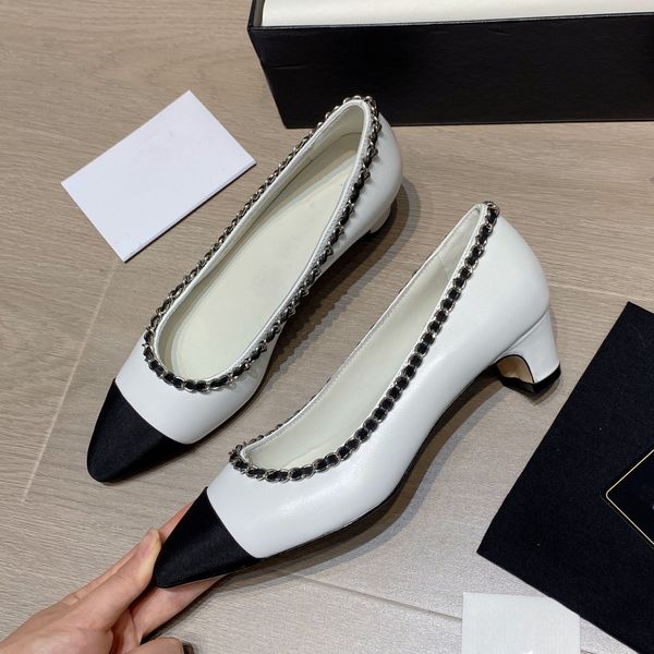 

manufacturer of wholesale ladies sandals mid-heel shoes leather summer fashion white, Black