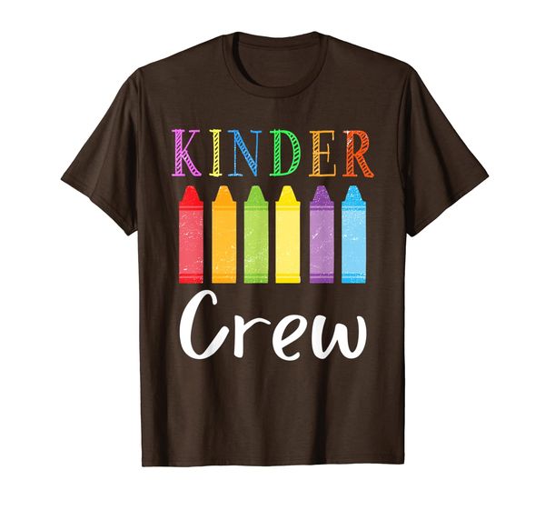 

1st Day Of Kindergarten Kinder Crew Back To School Teacher T-Shirt, Mainly pictures