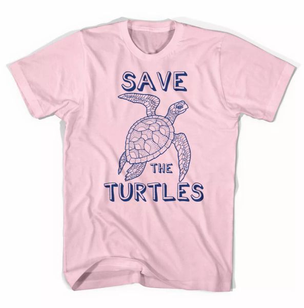 

vsco girl save the turtles t shirt kids & adults all sizes, White;black