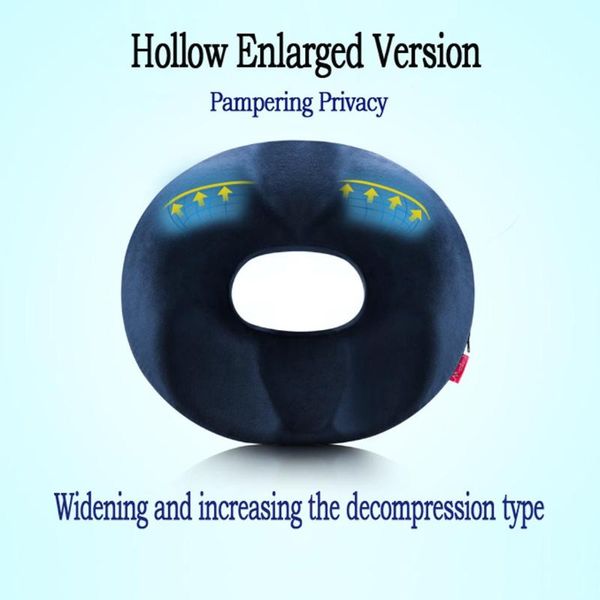

cushion/decorative pillow hollow breathable hip car seat massage cushion comfort memory foam home office wheelchair support