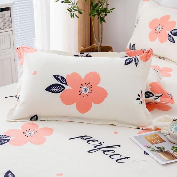 

pillow case pl013b home textile 48*78cm printed pattern accessories for bed
