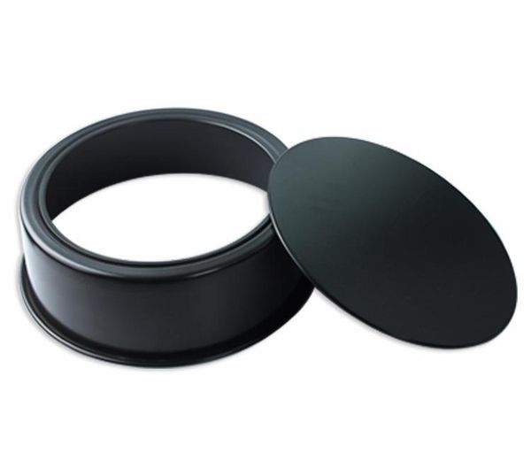 

inch baking tools cake mould round live blast mold black non-stick tool