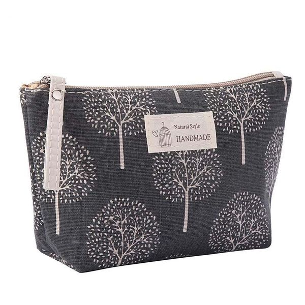 

pc women plaid cosmetic bag travel makeup flower make up bags for beauty organizer drop & cases