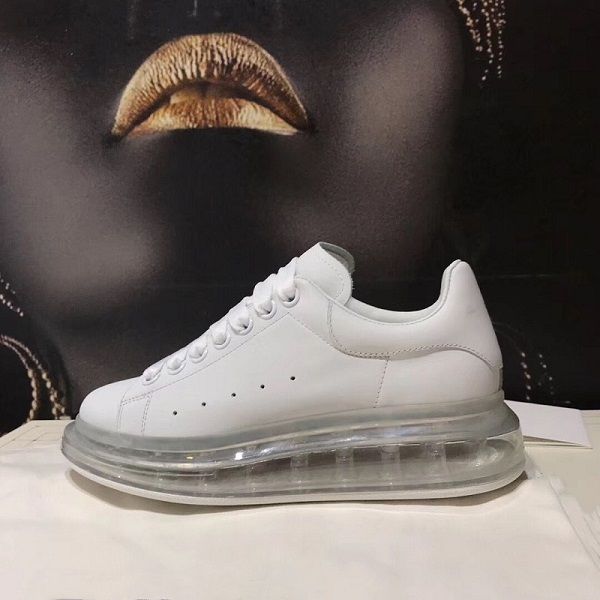 

2021 Transparent bottom Women shoes White leather Lace-up Sneakers outdoor Sole women's flats Platform Sneakers Casual Trainers Classic shoe, Color 7