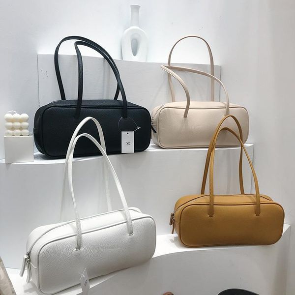 

evening bags women's fashion caviar style concise retro candy colors large capacity shoulder bag axillary pillow office daily