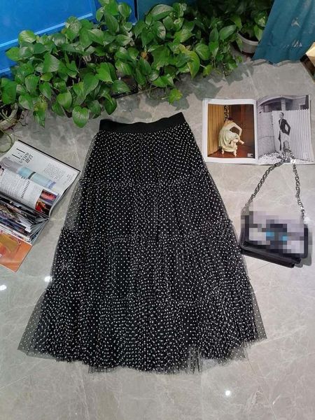 

skirts yk12573 fashion 2021 runway luxury european design party style women's clothing, Black