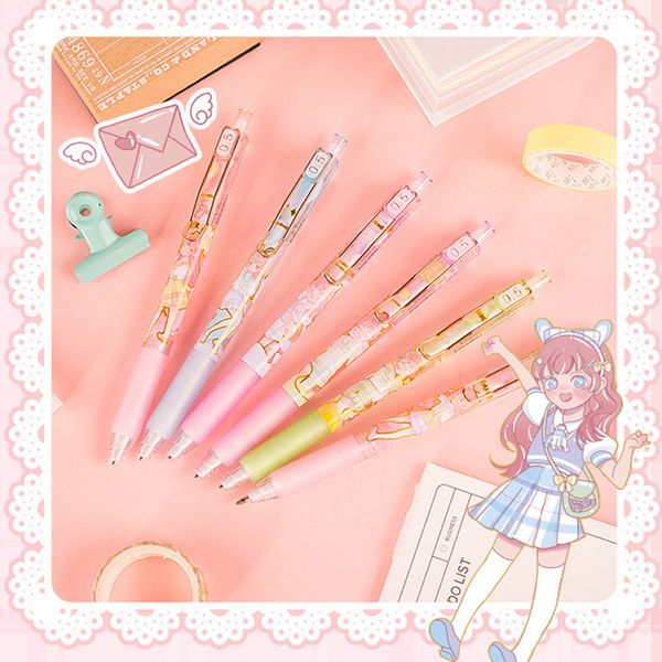 

mulin a girls college activiti pencil cartoon primary school stationery lovely children 0.5 creative automatic