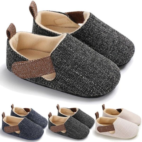 

first walkers fashion autumn winter infant toddler baby boy crib shoes soft sole sneaker 0-18 months