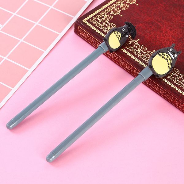 

pvc cartoon pen sile creative stationery ball point soft ge neutral, Blue;orange