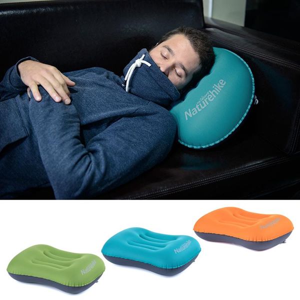 

outdoor camping bedding equipment portable sleeping pillow inflatable travel airplane neck s7b0958 pads