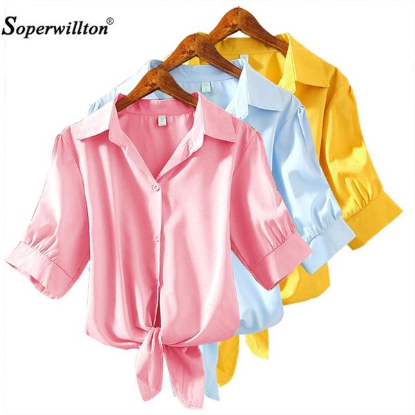 

women's blouses & shirts kimono women shirt 2021 summer blouse short sleeve woman femme casual loose beach office blusas femininas, White