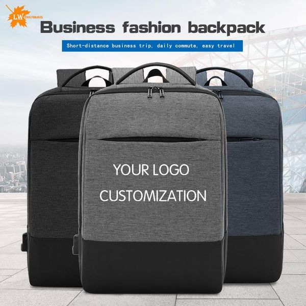 

backpack wholesale custom print lapbusiness men's bag with your fashion waterproof travel large capacity school