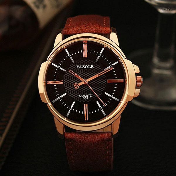 

famous men watches fashion leisure dress quartz watch business leather male clock relogio masculino wristwatches, Slivery;brown