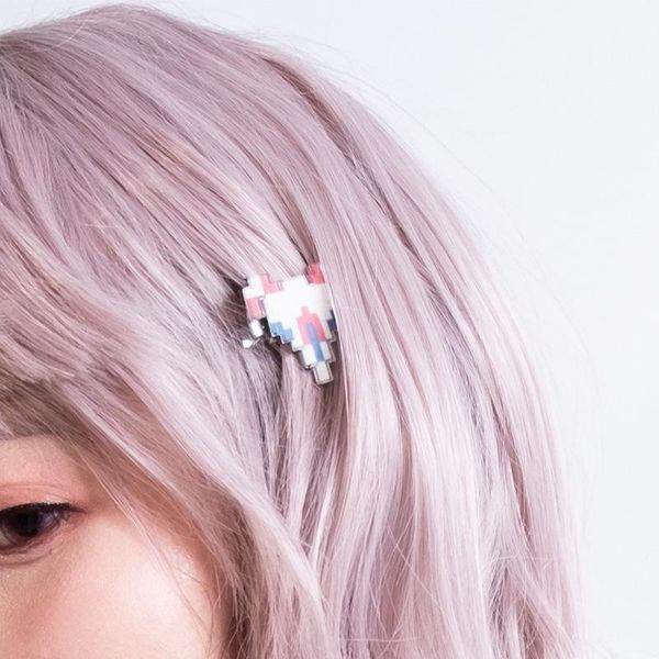 

other event & party supplies anime cosplay props chiaki nanami small plane pixel hairpin danganronpa 2 cartoon headwear accessories lovely g