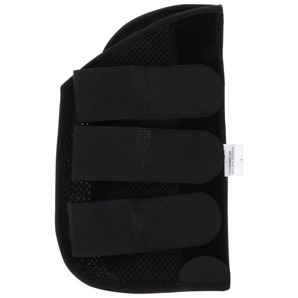 

right hand wrist brace adjustable support splint fixing brand, Black;red