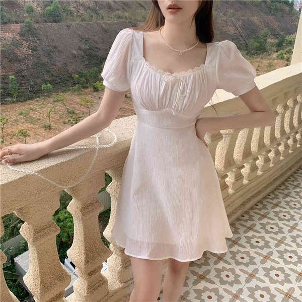 

casual dresses summer elegant mini women bow lace party vintage white female office lady design kroean 6fb9, Black;gray