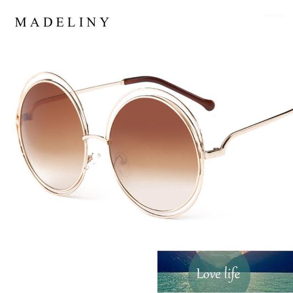 

fashion carlina round wire-frame sunglasses new vintage fashion sun glasses women brand designer ma1641, White;black