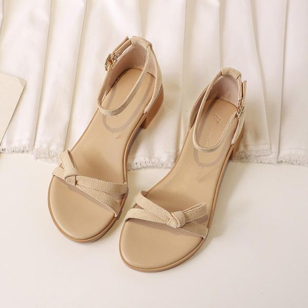 

sandals clear heels beach sandal woman luxury large size shoes lady 2021 suit female beige soft big black block gladiator flat summe