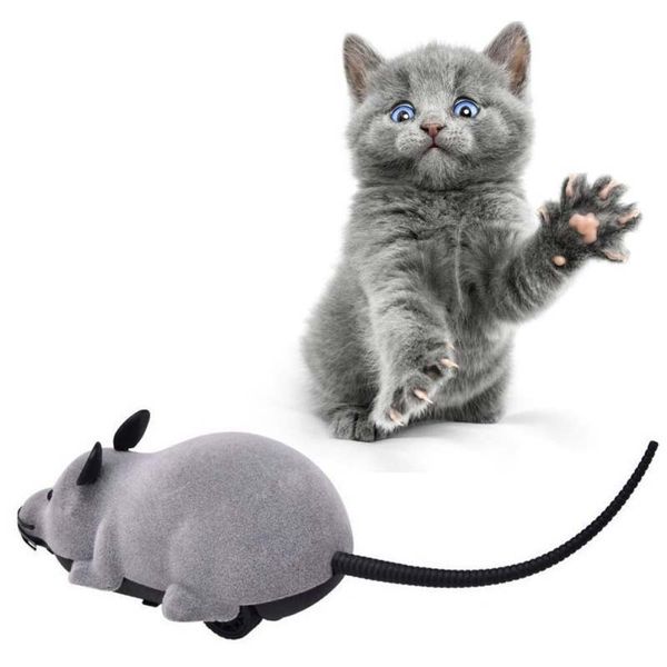 

children toys funny rc animal wireless remote control electronic tricky mouse mouse mouse cat puppy play chew toy kids gift