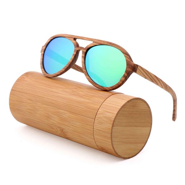 

promotional sunglass polarized lens uv 400 2021 wooden frame men women sun glassil8q, White;black