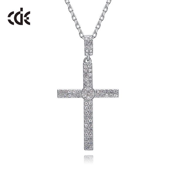 

sidel s925 sterling silver necklace simple women's cross pendant new tanabata