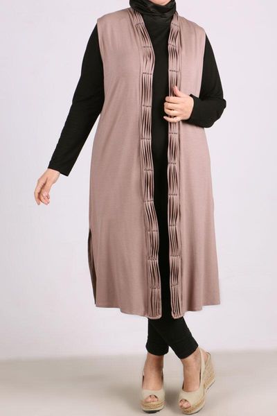 

hijab vest ethnic clothing, Red