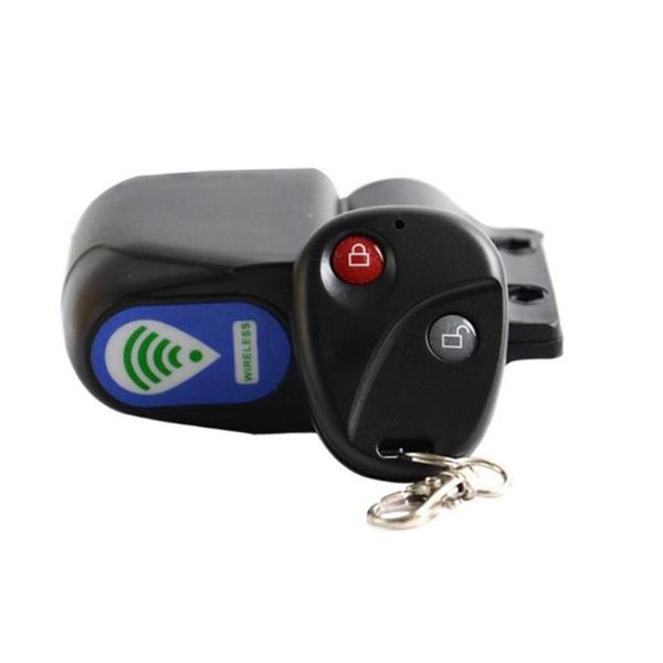 

bike locks anti-theft lock cycling security wireless remote control vibration alarm 105db bicycle accessry #36