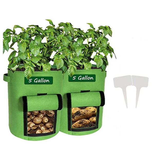 

planters & pots potato plant grow bags home garden pot greenhouse vegetable growing moisturizing vertical bag tool