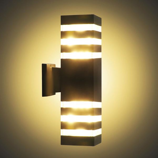 

wall lamps modern outdoor lighting waterproof up down led lamp fixtures industrial decor for garden outside buitenverlichting
