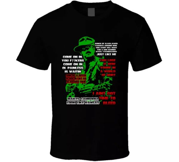 

predator jesse ventura arnold alien movie 80s t shirt, White;black