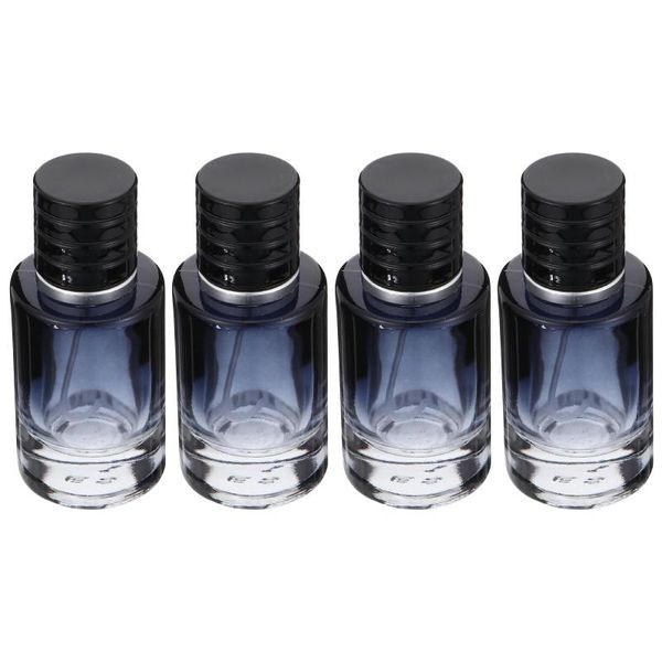 

storage bottles & jars 4pcs perfume dispenser spray glass 30ml