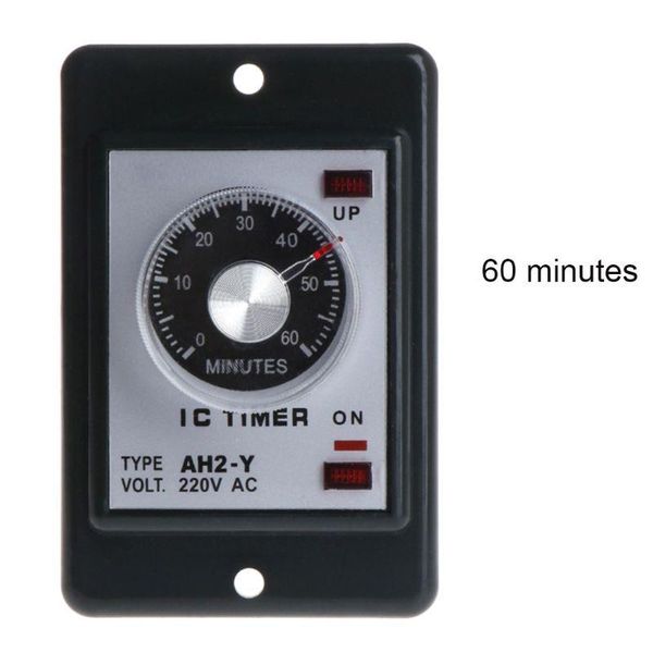 

timers ac 220v ah2-y power on delay timer 1/3/5/10/30/60 seconds 3/6/10/30/60 minutes