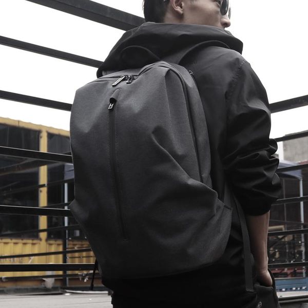 

backpack waterproof nylon for men 15.6 inch 17 computer rucksack male cool backpacks lapleisure travel bag anti thief