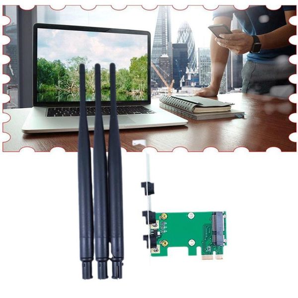 

hubs mini pcie to ac wireless network card adapter bcm94352 7260ac ar5b22