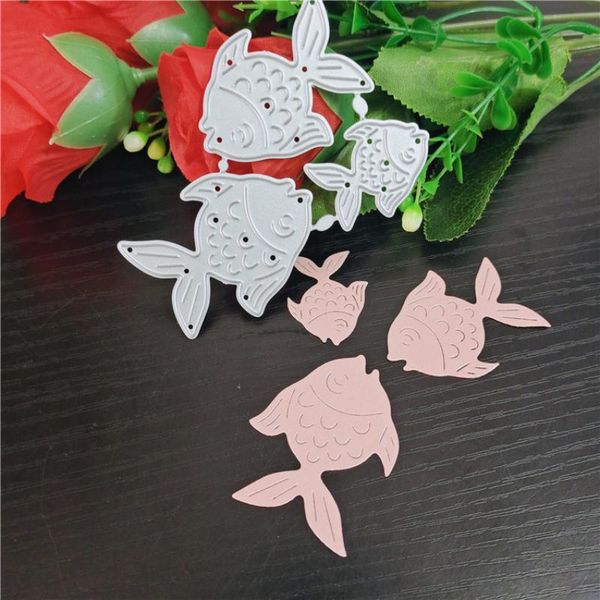 

painting supplies small fish metal cutting dies for scrapbooking handmade tools mold cut stencil diy card make mould model craft decoration