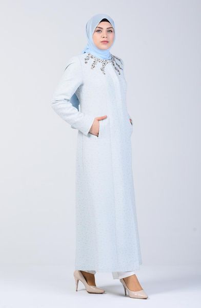 

ethnic clothing minahill grÃ¶sse grosse ickter hijab-mantel 1903-01 blau, Red