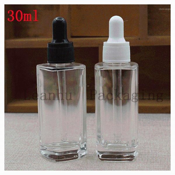 

storage bottles & jars wholesale 30 ml clear glass dropper bottle women's personal care exclusive use ,emulsion packing bottles, diy sk